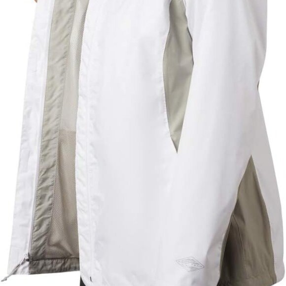 Columbia Women's Arcadia Ii Jacket S Color: White/Flint Grey - Picture 5 of 6